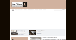 Desktop Screenshot of de-olifant.be